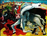 Pablo Picasso BULLFIGHT DEATH OF THE TOREADOR La corrida painting
